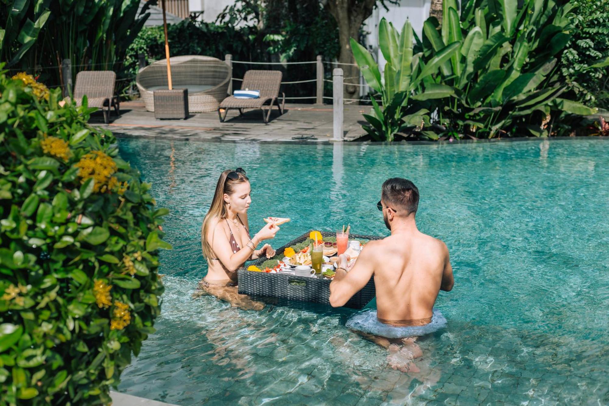 Manah Shanti Suites By Pramana Villas Ubud Exterior foto