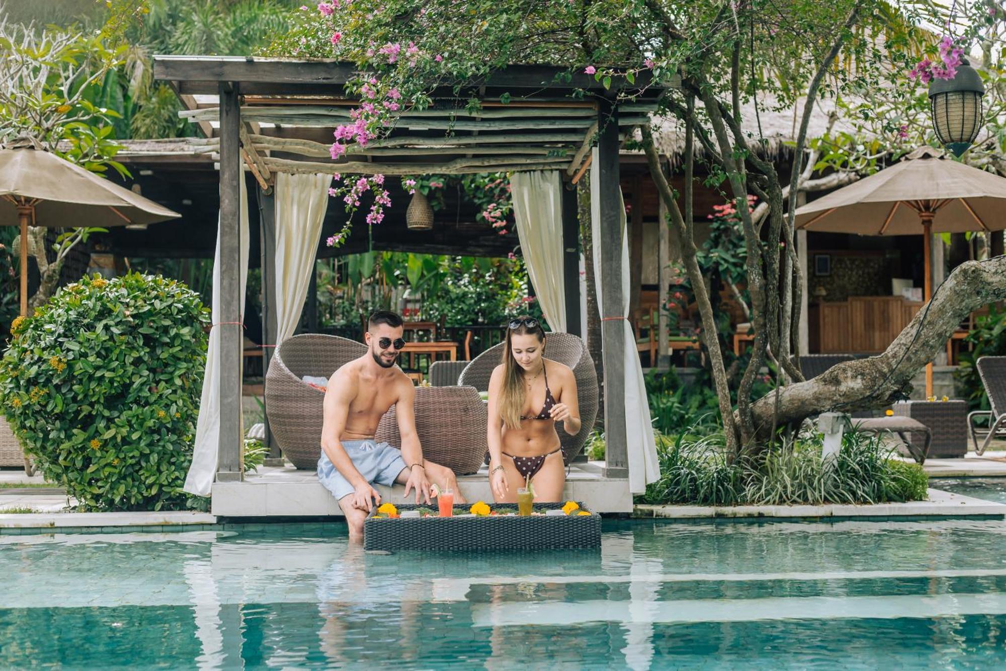 Manah Shanti Suites By Pramana Villas Ubud Exterior foto